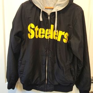 Men's reversible steelers jacket